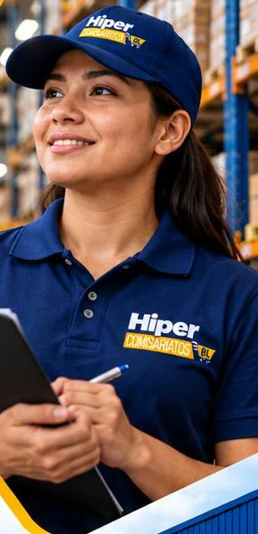 Asesora comercial de Hipercomisariatos BL
